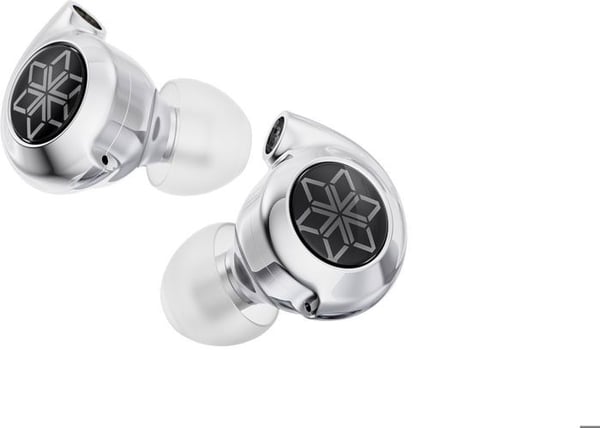 In-ear hörlur - FIIO - FH11 - Vit - Trådad - Volymkontroll
