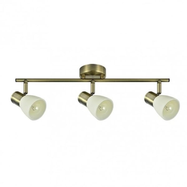 Inbyggd spotlight - CHOLO - 3 E14 glödlampor - Metall och glas - Modern design