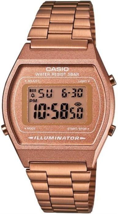 CASIO Unisexklocka B640WC-5AEF i roséguld rostfritt stål