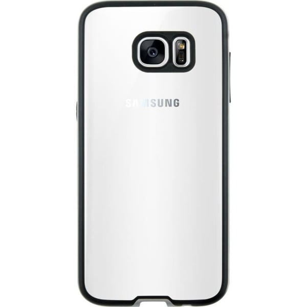 Coque - ITSKINS - Venum - För Galaxy S7 - Transparent - Svart och Silver - Stötabsorberande skydd