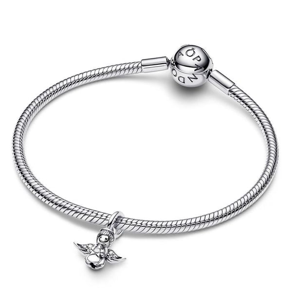 Pendentiv - PANDORA - 793598C01 - Sterling Sølv 925/1000 - Zirkonia - Tema Jul