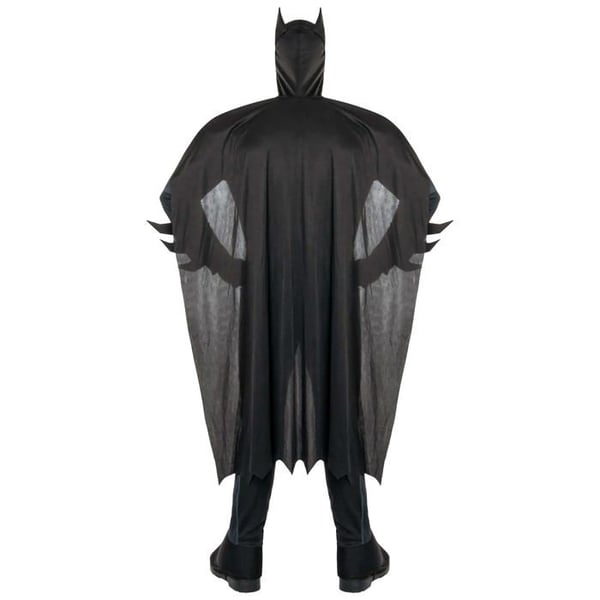 Batman Kostume - RUBIES - The Dark Knight Rises - Voksen - Sort - Polyester
