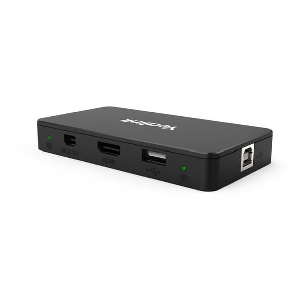 Skärmdelningslåda - Yealink - Full HD 1080p delning - Kompatibel med Microsoft Teams Rooms - USB-B, HDMI In, USB-C