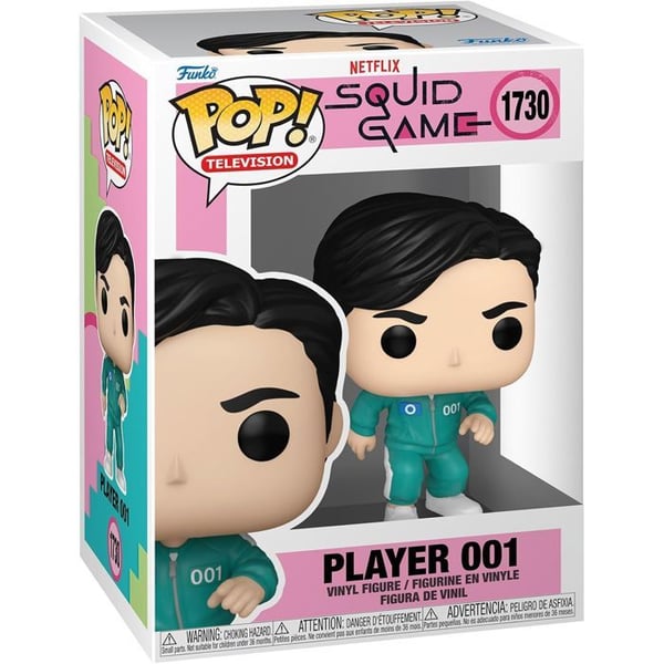 Figurine Funko Pop! N°1730 | Squid Game | Spelare 001