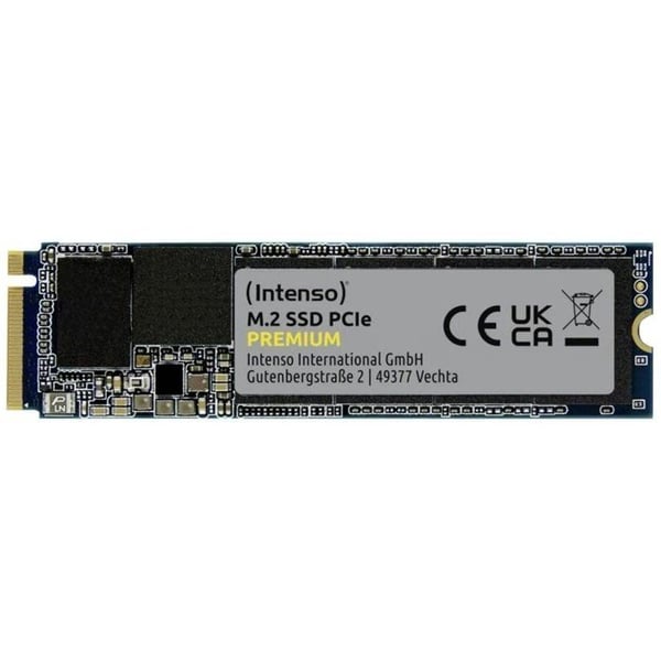 INTENSO - Premium - Intern SSD - 500 Go - NVMe M.2 PCIe Gen 3x4 - Läshastighet upp till 2 100 Mo/s