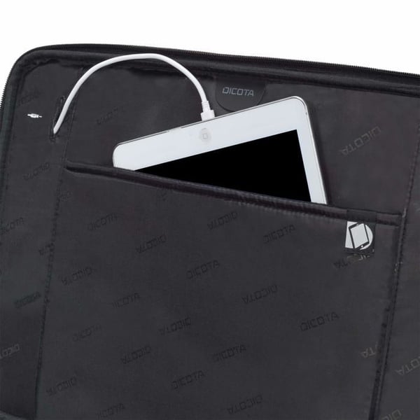 DICOTA Eco Multi SELECT bæretaske til 39,6 cm (15,6") bærbar - sort - polyethylenterephthalat, skum