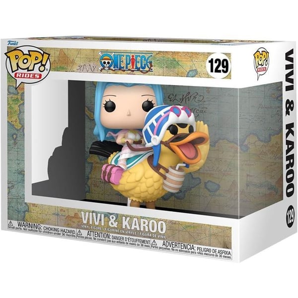 Figurine Funko Pop! Rides N°129 | One Piece | Vivi & Karoo