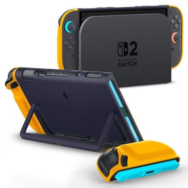 Coque - SPIGEN - ACS10205 - Kompatibel med Nintendo Switch 2 - Indbygget støtte - To-farvet design - Slim Fit