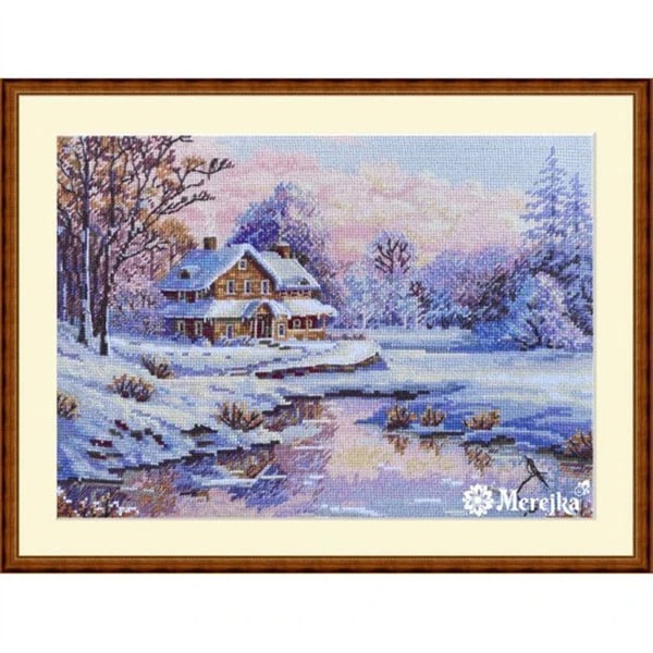 Merejka Broderikit Den första snön