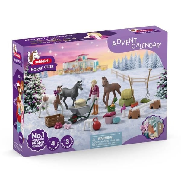 Hästklubbens julkalender, Schleich 99178 Hästklubbsserie, Spelfigur, Från 5 år