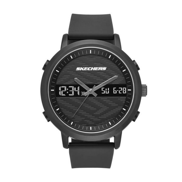 Klocka - Skechers - Sr5071 - Kvarn - Dubbel visning - Vattentålig 30m