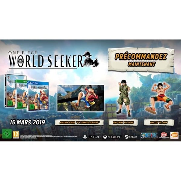 One Piece World Seeker PS4-spel