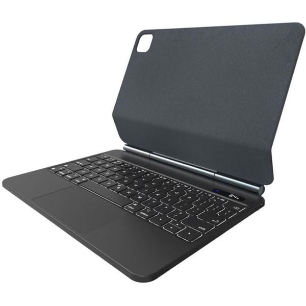 Etui FIXED - Apple iPad Pro 11 M4 2024 - Sort - Indbygget tastatur - Skærmbeskyttelse - Indbygget støtte