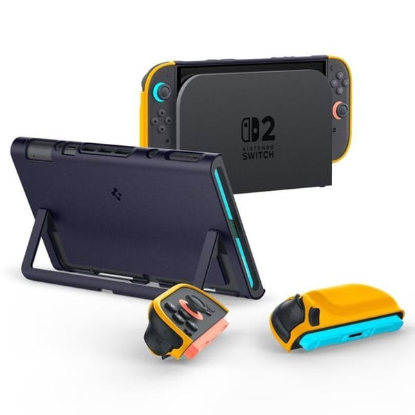 Coque - SPIGEN - ACS10205 - Kompatibel med Nintendo Switch 2 - Indbygget støtte - To-farvet design - Slim Fit