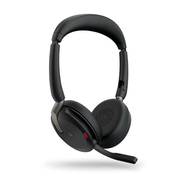 GN Jabra Jabra Evolve2 65 Flex MS Stereo - Headset - On-Ear - Bluetooth - kablar - aktiv Rauschunterdrückung - USB-C