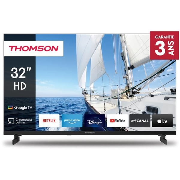 TV LED - Thomson - 32HG2S14 - 80 cm - Smart TV - Dolby Audio - Indbygget Chromecast