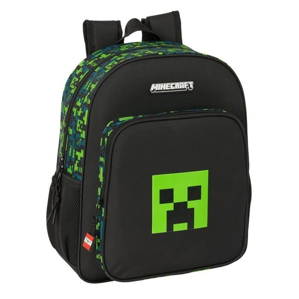 Skolryggsäck för barn - safta - Anpassningsbar till vagn - 32x12x38 cm - Flerfärgad - M640 - Hållbar polyester