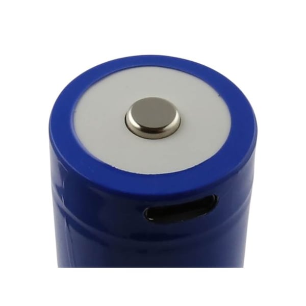 Batteri 3.7V 5000mAh Li-ion 18.5Wh Kompatibel 26650 med USB-C Port Uppladdningsbar