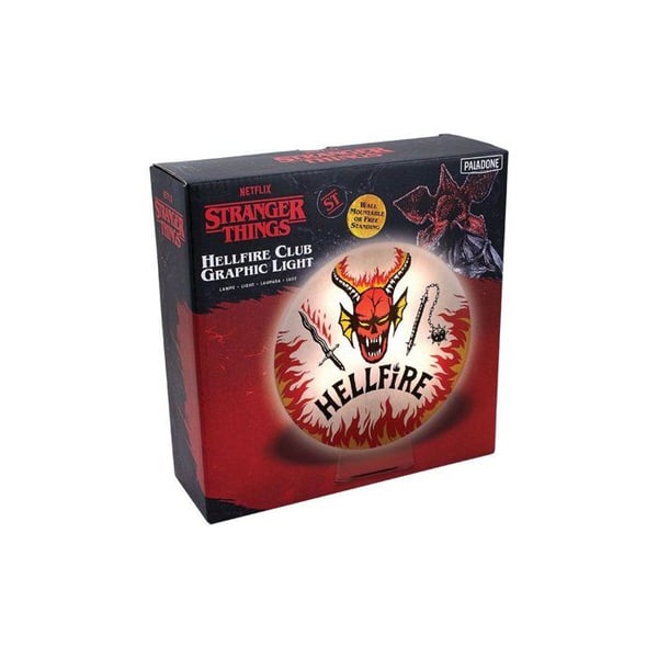 Lighting-Lamp - Stranger Things - Logo Club Hellfire- USED