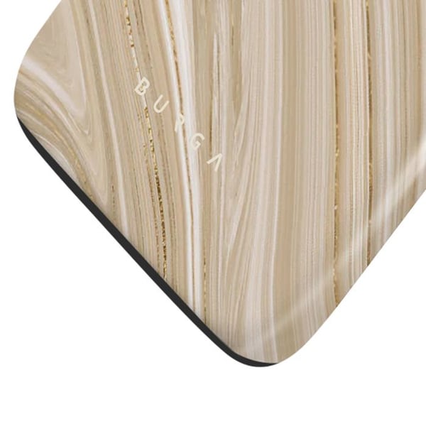 Elegant skal för iPhone 14 Pro Full Glam Burga Guld