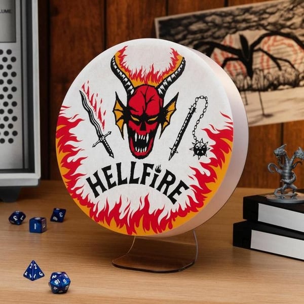 Lighting-Lamp - Stranger Things - Logo Club Hellfire- USED