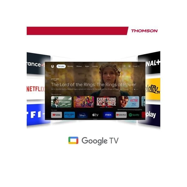 TV LED - Thomson - 32HG2S14 - 80 cm - Smart TV - Dolby Audio - Indbygget Chromecast