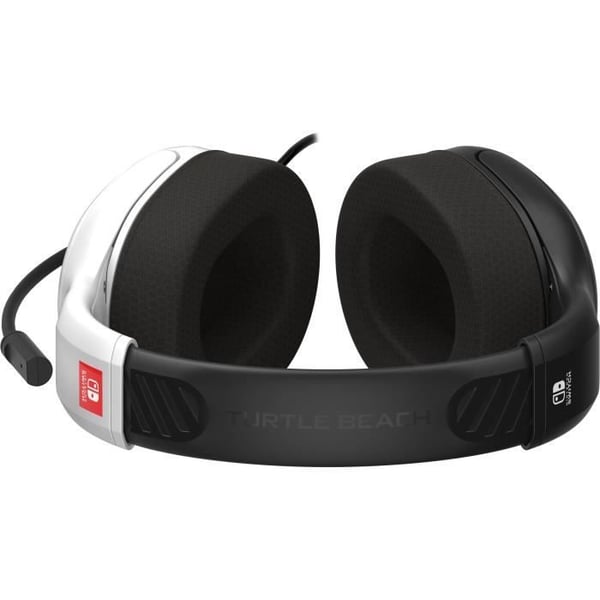 Kable gaming headset - TURTLE BEACH - TBS-8003-05 - Airlite Fit - Officiel Nintendo-licens til Switch™ 2 - Sort & Hvid