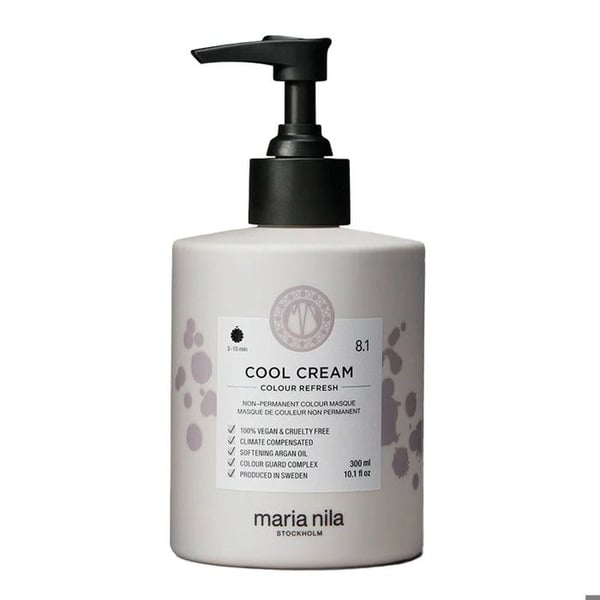 Färgfyllande masker - MARIA NILA - Colour Refresh Cool Cream - 300ml - Kall blond - Färgat hår