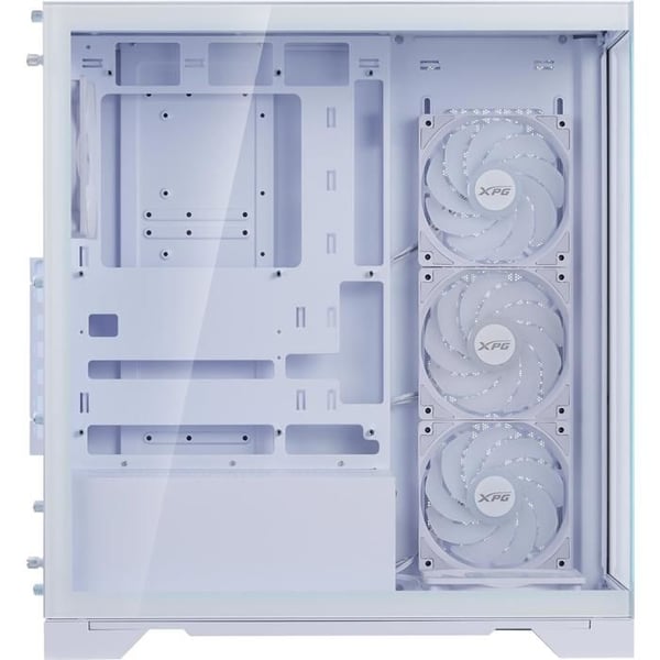 ADATA XPG Invader X BTF - Midi Tower PC-hölje Vit Matt ATX/mATX/mITX, 5×120mm ARGB, USB-C
