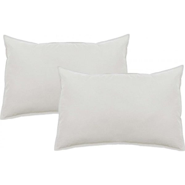 Mängd av 2 kuddöverdrag Palace 100 % tvättad bomull 63 trådar/cm² Vent du sud - Palace Natural - Mängd av 2 kuddöverdrag 50 x 70 cm
