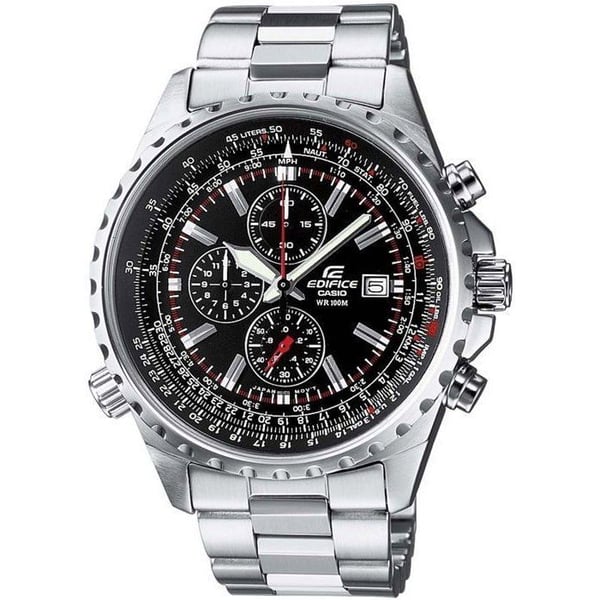 CASIO - Klocka i rostfritt stål - EDIFICE - Grå