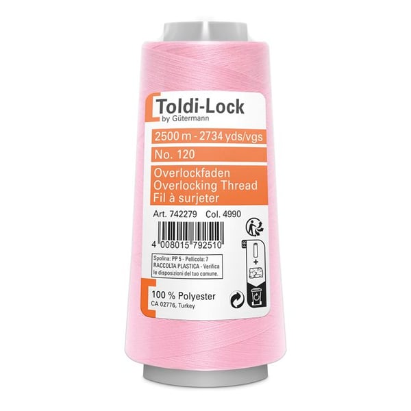 Fil Surjet special Overlock 2500m 100% polyester - Att 272 - 4990