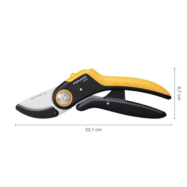 Sakset - FISKARS - Plus P741 - Ø 24 mm - Power Lever - Ergonominen