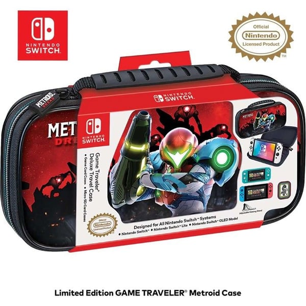 Transportfodral - NACON - Metroid Dread - Svart - Multicolor - Gamebag-hölster