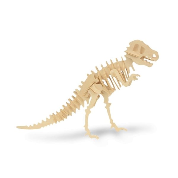 Pussel i trä dinosaurieskelett diplodocus