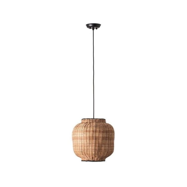 Hängande lampa - Faro - TUPAI - Svart rotting - E27 - 2700K - Inomhus