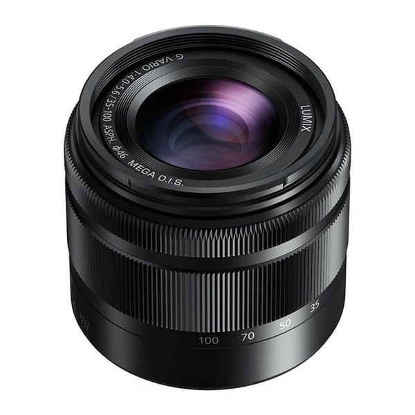 PANASONIC Objektiv Lumix G Vario 35-100mm f/4-5.6 MEGA OIS Svart