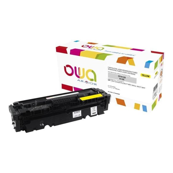 HP CF410 tonerkassett - Gul - Hög kapacitet - Kompatibel - OWA