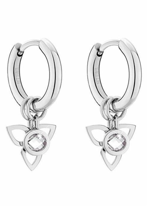 Örhängen - TAMARIS - TJ-0016-E-15 - Stål - Zirconium - Creoler 2i1
