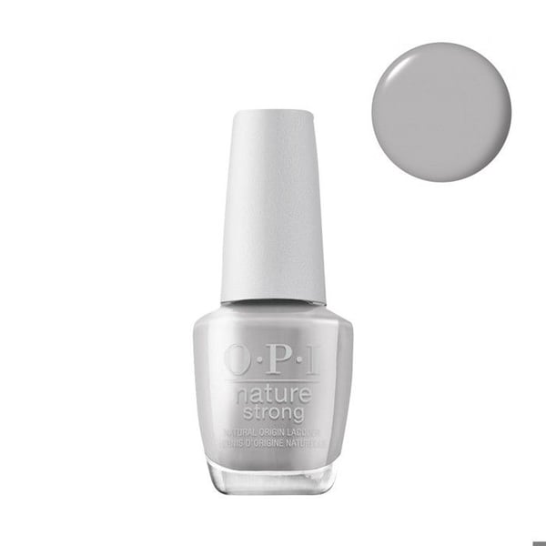 OPI Nature Strong NAT027 Gryning Av En Ny Grå 15ml - vegansk nagellack