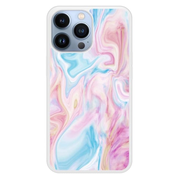 Siliconeförstärkt tryckt skal kompatibelt med Apple iPhone 13 Pro Soap