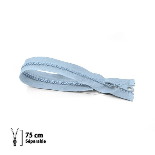 Dragkedja Z54 - formad 6mm delbar - 75 cm - 7154505075