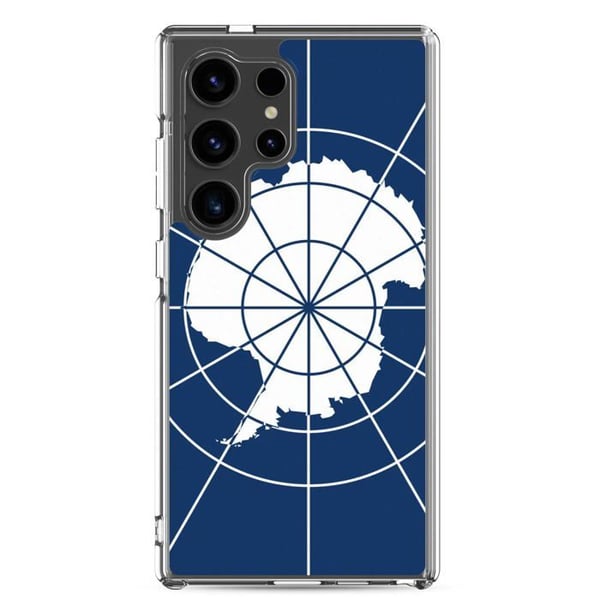 Mobilskal - Antarktisflagga - Samsung Galaxy S24 - Mjuk - Flerfärgad - Officiell design