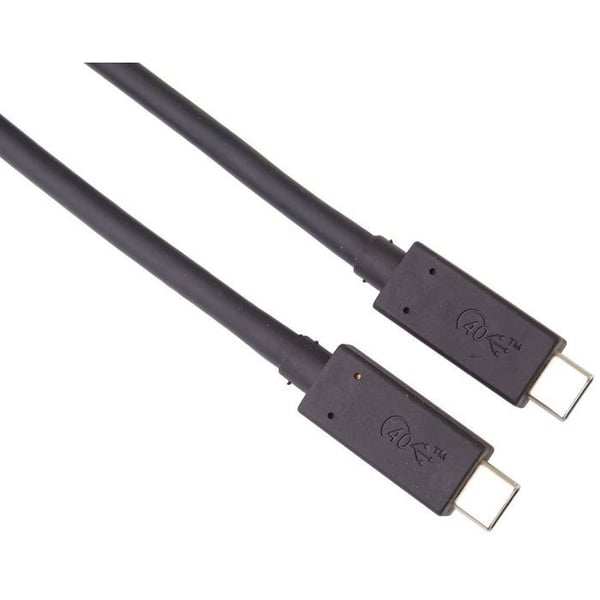 Datakabel - PREMIUMCORD - USB4 40Gbps - 8K@60Hz - 1,2m - USB-C, Thunderbolt 3 stikforbindelser
