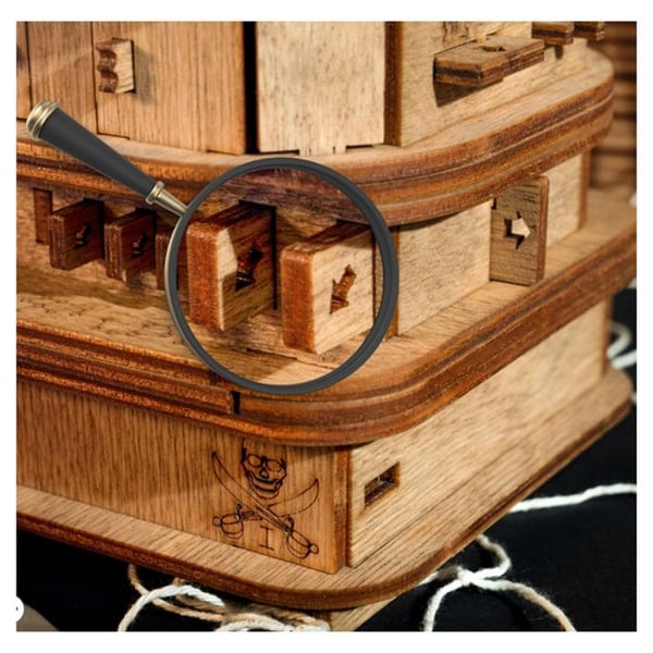 Casse Tete Cluebox Davy Jones Locker - 72 stk.