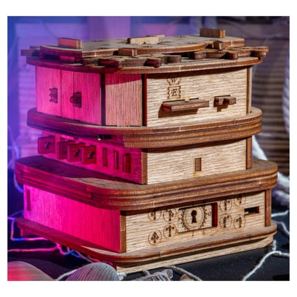 Casse Tete Cluebox Davy Jones Locker - 72 stk.