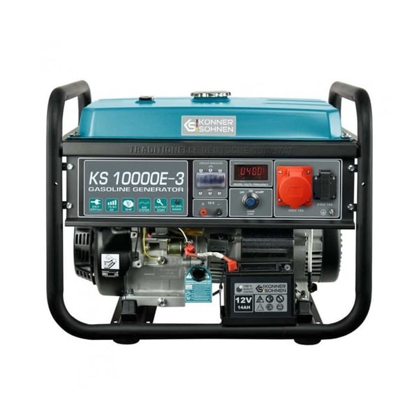 Generator - Könner & Söhnen - KS10000E-3 - 8KW - Trefas - Elektrisk start