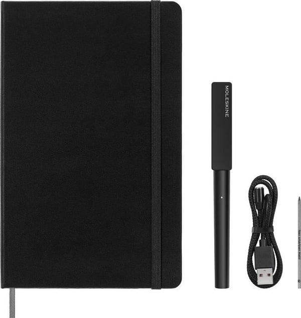 Cahier Moleskine - MOLESKINE - SWSPEN3 - Smart Pen - Kompatibel Moleskine Noter - Papir 100 g/m²