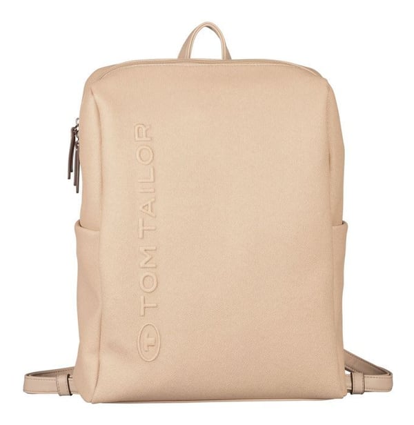 Fritidsrygsæk - TOM TAILOR - Rosa Rygsæk M - Beige - 33x28x9 cm - 460g
