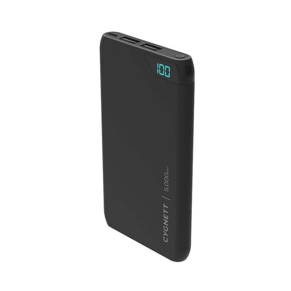 Powerbank - CYGNETT - Thumboost 5K - 5000mAh - Snabb Laddning - Integrerad USB-C